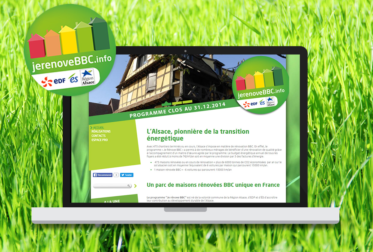 ÉS Énergies Je rénove BBC référencement naturel Tiz