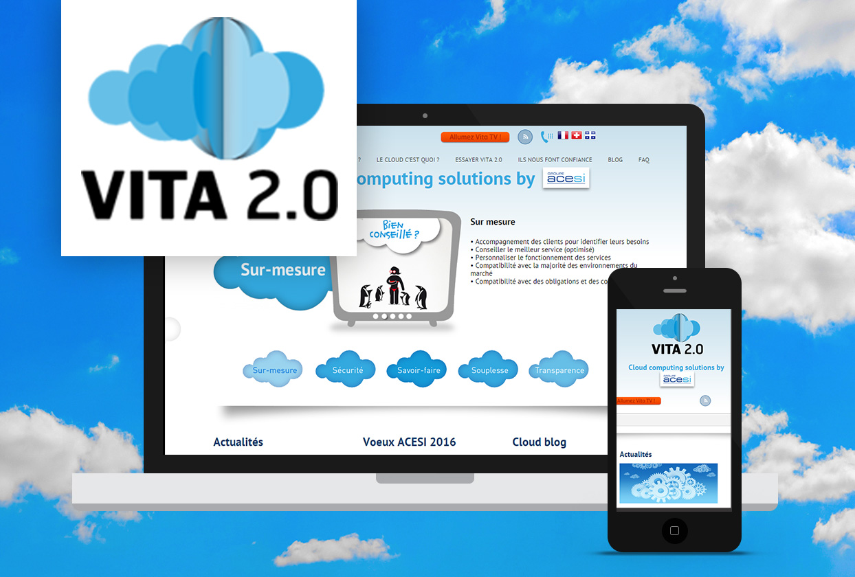 Acesi Vita2 création de site internet Tiz