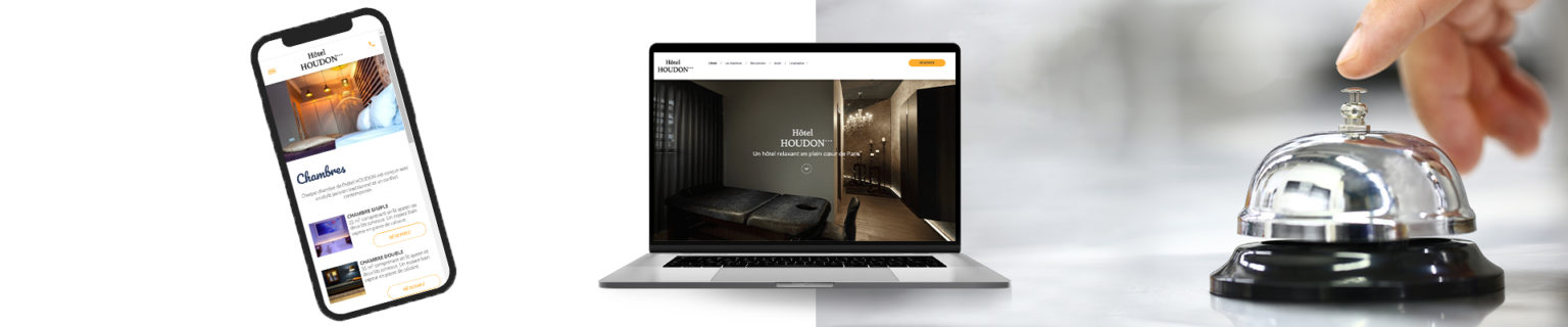 Création de site web pour hôtel - Agence Tiz