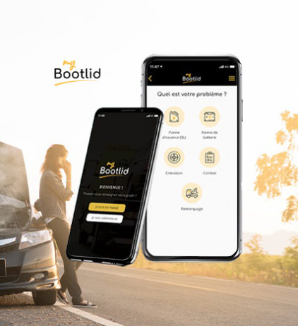 réalisation application mobile MyBootlid