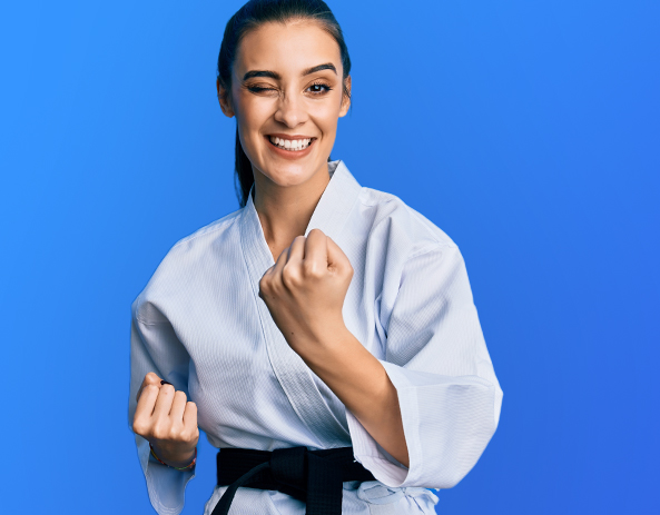 Art martial, posture de combat.