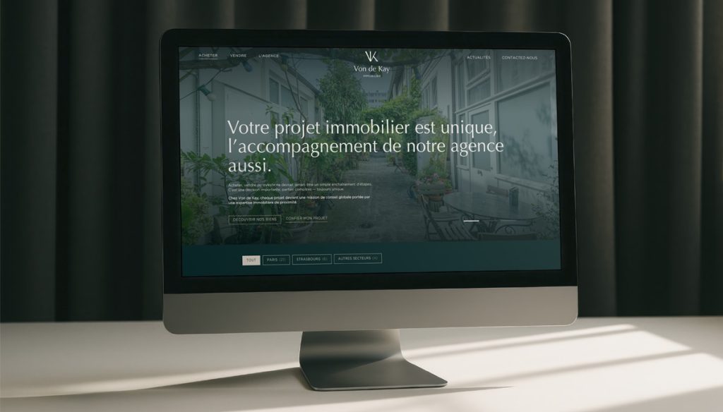Repenser l’expérience digitale d’une agence immobilière exigeante